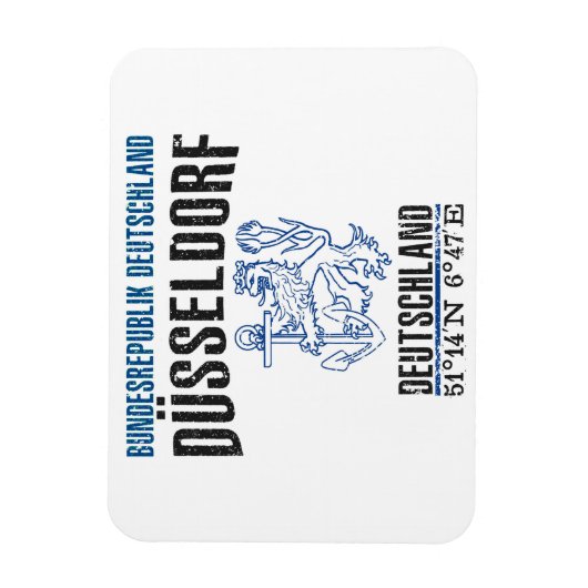 Düsseldorf Magneet (Verticaal)