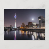 Dusseldorf, Media Harbour (geëtiketteerd) Briefkaart (Voorkant)