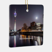 Dusseldorf, Media Harbour (geëtiketteerd), Keramisch Ornament (Rechts)