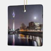 Dusseldorf, Media Harbour (geëtiketteerd), Keramisch Ornament (Links)