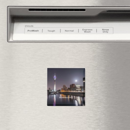 Dusseldorf, Media Harbour (geëtiketteerd) Magneet (Insitu (Vaatwasser))