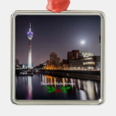 Dusseldorf, Media Harbour (geëtiketteerd), Metalen Ornament (Voorkant)