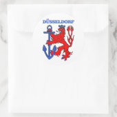 Dusseldorf Ronde Sticker (Tas)