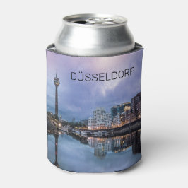 Dusseldorf Skyline Germany Holiday Sunset Souvenir Blikjeskoeler