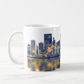 Dusseldorf Skyline Koffiemok (Links)