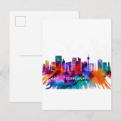 Dusseldorf Skyline Uitnodiging Briefkaart (Voorkant / Achterkant)
