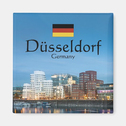 Dusseldorf Souvenir Magneet (Voorkant)