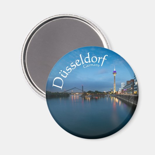 Dusseldorf Souvenir Magneet (Voorkant / Achterkant)