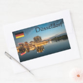 Dusseldorf Souvenir Rechthoekige Sticker (Envelop)