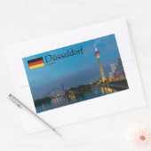 Dusseldorf Souvenir Rechthoekige Sticker (Envelop)