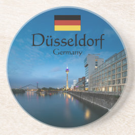Dusseldorf Souvenir Zandsteen Onderzetter
