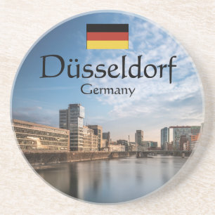 Dusseldorf Souvenir Zandsteen Onderzetter