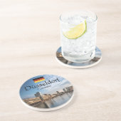 Dusseldorf Souvenir Zandsteen Onderzetter (Zijkant)