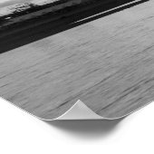 Düsseldorfer Rheinkirmes im Sonnenuntergang Poster (Hoek)