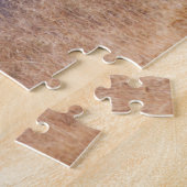 Dust Bathing American Bison Bull Wildlife Puzzle Legpuzzel (Zijkant)