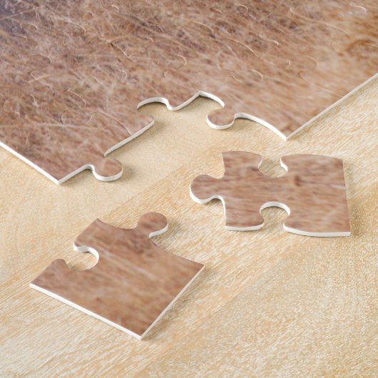 Dust Bathing American Bison Bull Wildlife Puzzle Legpuzzel (Zijkant)