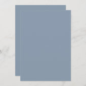 Dust Blue Kaart (Voorkant / Achterkant)