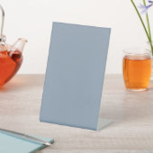 Dust Blue  Reclamebord Met Voetstuk (Insitu)