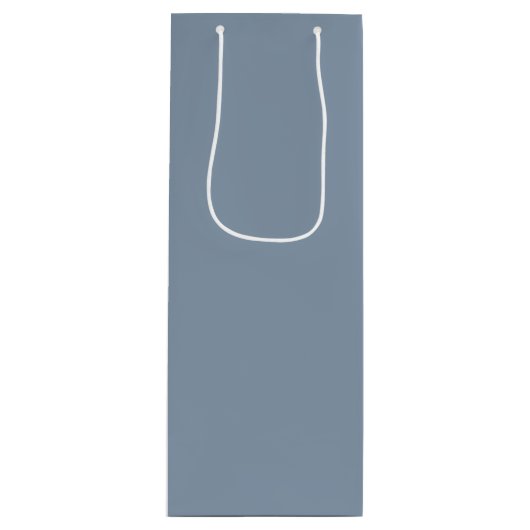 Dust Blue Wijn Cadeautas (Voorkant)