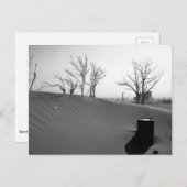 Dust Bowl Boerderij - Western Oklahoma 1936 Briefkaart (Voorkant / Achterkant)