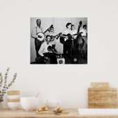 Dust Bowl Era Band Poster (Keuken)