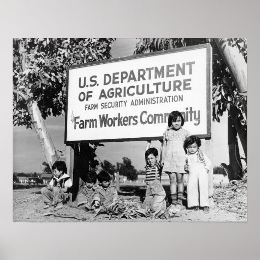 Dust Bowl Kinderen Poster (Voorkant)
