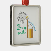 Dust Bunnies Metalen Ornament (Rechts)