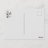 Dust Bunny Cleaning Fairy Rabbit Pardon Mess Funny Briefkaart (Achterkant)