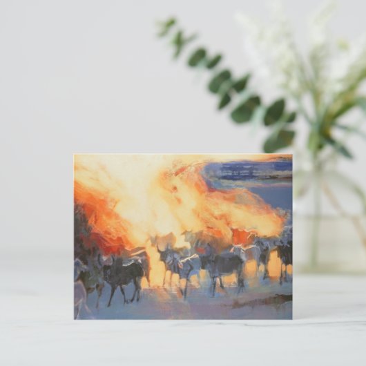 Dust Cloud Drung 1996 Briefkaart (Staand voorkant)