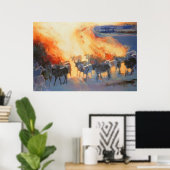 Dust Cloud Drung 1996 Poster (Thuiskantoor)