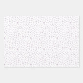 Dust Confetti Waterverf Stippen Wrapping Paper (Voorkant 2)
