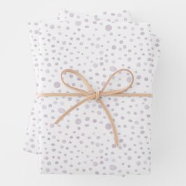 Dust Confetti Waterverf Stippen Wrapping Paper