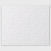 Dust Confetti Waterverf Stippen Wrapping Paper Cadeaupapier (Vlak)