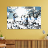 Dust & Design Canvas Afdruk (Insitu (Woonkamer))