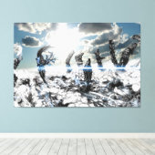 Dust & Design Canvas Afdruk (Insitu (Houten vloer))