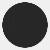 Dust I Sprinkle That On Everything Cloud Shape Ronde Sticker (Voorkant)