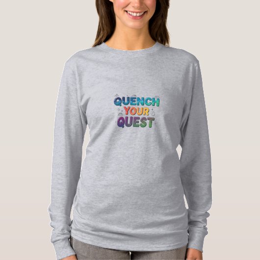 Dust je zoektocht. t-shirt (Voorkant)