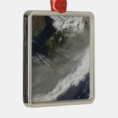 Dust over Japan Metalen Ornament (Rechts)