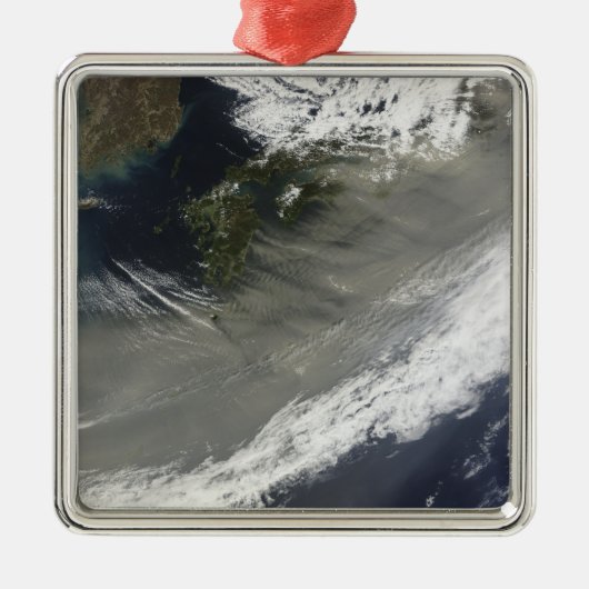 Dust over Japan Metalen Ornament (Voorkant)