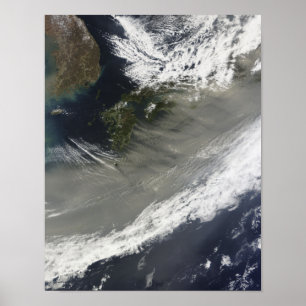 Dust over Japan Poster