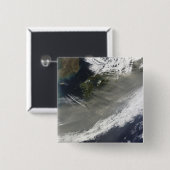 Dust over Japan Vierkante Button 5,1 Cm (Voorkant /achterkant)