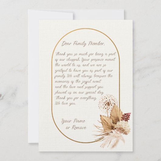 Dust & Red Terracotta Boho Jewish Chuppah DIY (Achterkant)