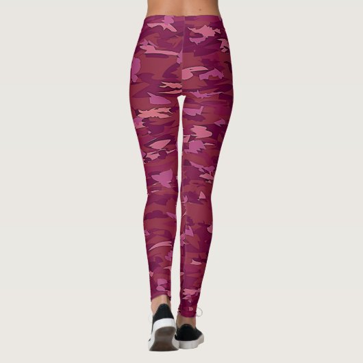 Dust Roos Camo Leggings (Achterkant)