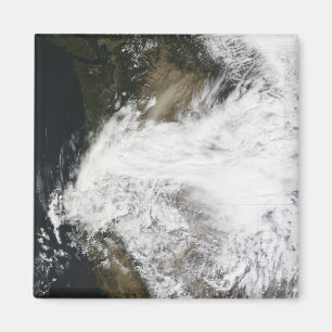 Dust storm in het oosten van Washington, VS Magneet