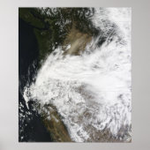 Dust storm in het oosten van Washington, VS Poster (Voorkant)