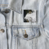 Dust storm in het oosten van Washington, VS Vierkante Button 5,1 Cm (In situ)