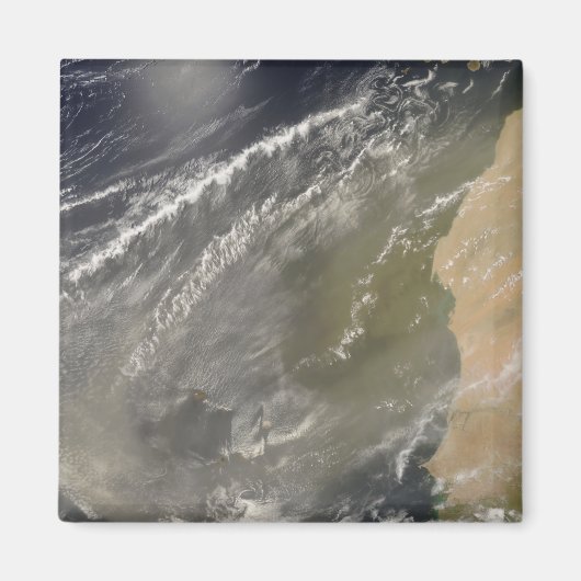 Dust storm voor West-Afrika 2 Magneet (Voorkant)