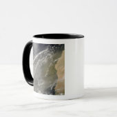 Dust storm voor West-Afrika 2 Mok (Voorkant links)