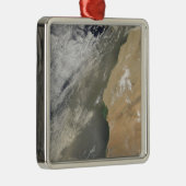 Dust storm voor West-Afrika Metalen Ornament (Rechts)