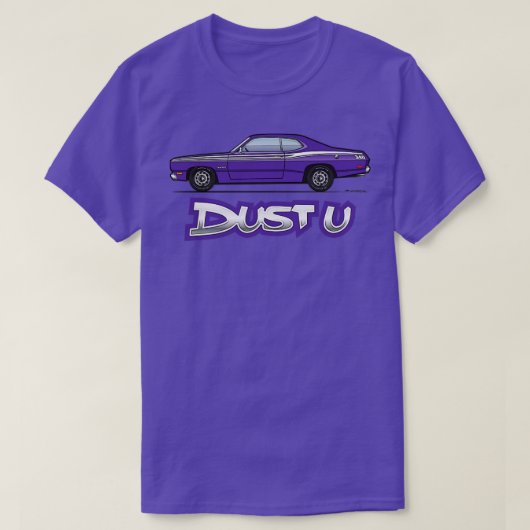 Dust U Plum Crazy T-shirt (Design voorkant)